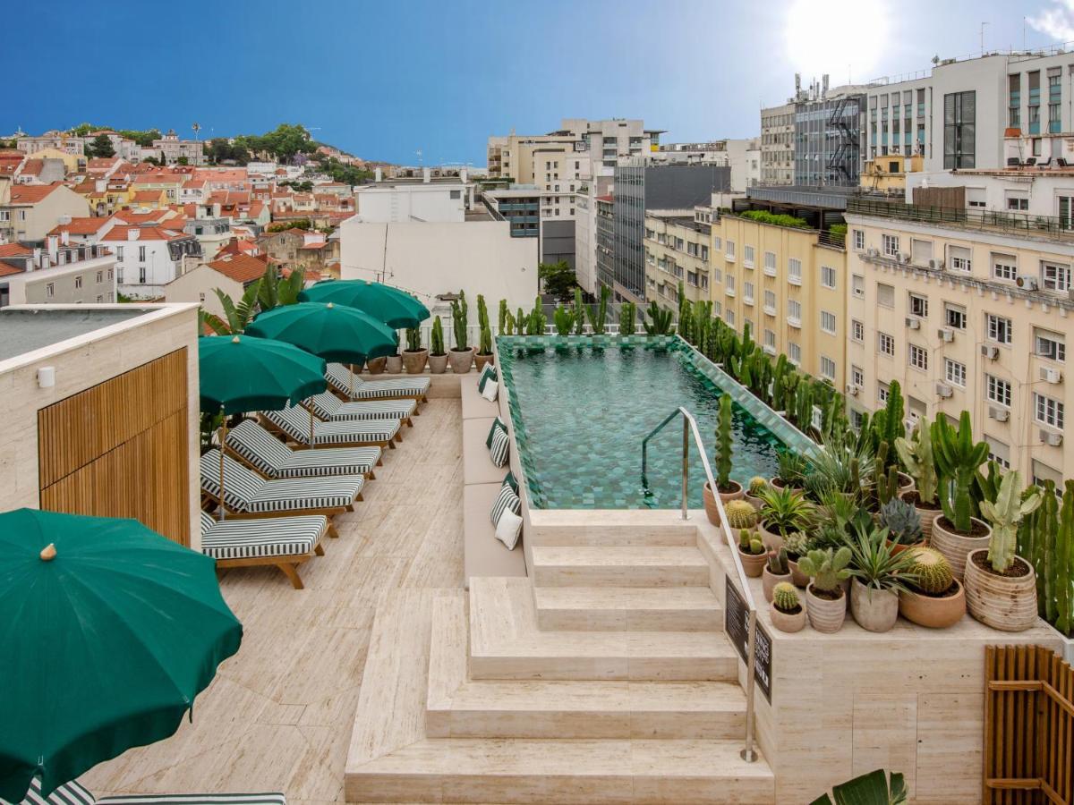 Browns Avenue Hotel ลิสบอน ภายนอก รูปภาพ Rooftop pool