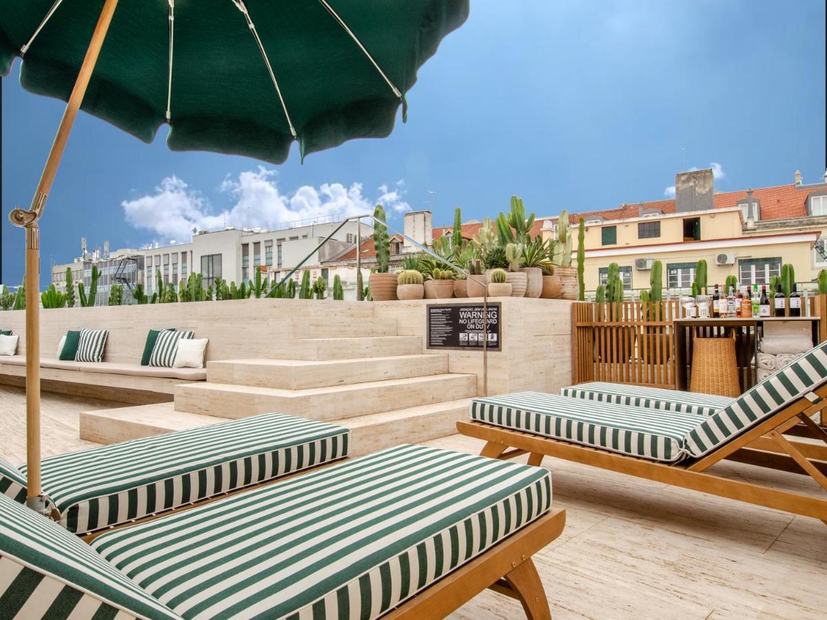 Browns Avenue Hotel ลิสบอน ภายนอก รูปภาพ Rooftop terrace